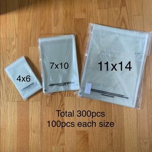 Total 300 piece 3 different sizes 100pcs per size